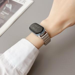 Pulsera Magnética Forwelleny Versión NFC con Hebilla de Acero Inoxidable para <span class=keywords><strong>Xiaomi</strong></span> Band 9 8 NFC, para <span class=keywords><strong>Hombre</strong></span> y Mujer - Product Image 4