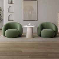 Chaise de sol avec accoudoir à dossier haut moderne conception simple canapé simple salon meubles de chambre à coucher application à l'extérieur