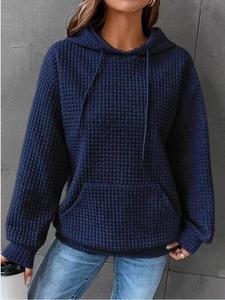 2023 nouveau style de vêtements pour femmes logo personnalisé et sweats à capuche de couleur sweats à capuche surdimensionnés pour femmes - Product Image 2
