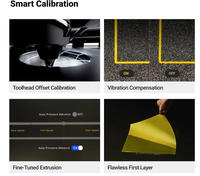 Imprimante 3D FDM Snapmaker U1 - 4 buses indépendantes, impression multicolore, haute vitesse avec surveillance IA pour usage domestique