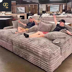 Charmant <span class=keywords><strong>canapé</strong></span>-lit de luxe à haute résilience, grand <span class=keywords><strong>canapé</strong></span> classique en velours côtelé - Product Image 4