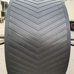 Antislip rubber transportband met visgraatpatroon voor mijntransport - Product Image 2