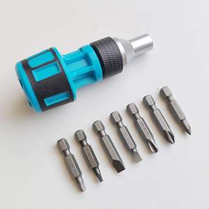 ไขควงวงล้อขนาดเล็ก 7 ใน 1 พร้อมหัวแฉกแบบแม่เหล็ก ความยาว 38 มม. ชุดเครื่องมือ DIY สำหรับใช้งานส่วนตัว - Product Image 5