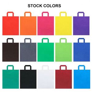 Muestra Gratuita de Bolsa de Compras Plegable Reutilizable Ecológica Personalizada, Bolsa No Tejida Laminada con Bolsillo, Admite Logotipo Personalizado - Product Image 6