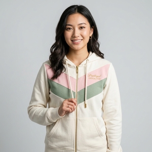 Sweat-shirts courts pour femmes de haute qualité, manches régulières, respirants, légers, en polyester et coton, style streetwear pour l'hiver et le fitness - Product Image 2