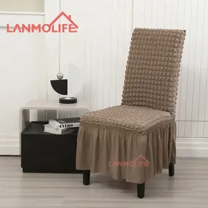 2024, популярный дизайн, утолщенная ткань, Чехол для стула, эластичный простой стиль для свадебного банкета, использования в отеле
