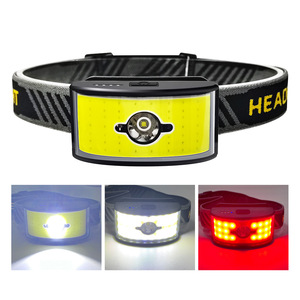 Lampe frontale Skywolfeye COB 2000mAh rechargeable LED réglable étanche pour course à pied et pêche en extérieur - Product Image 3