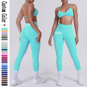 Women's <strong>Clothes</strong> Comfortable Underwear Fitness Wear Workout Clothing Slim Fit Sports Top Open Back Fitness Bra Seamless Yoga Bra - Product Image 1