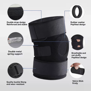 Rodillera Deportiva de Protección y Alivio del Dolor para Ejercicio, Correr, Ciclismo, Caminar, Baloncesto, con Fijación - Product Image 4