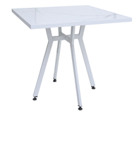 Table à manger pliante portable en plastique léger et moderne, mobilier d'extérieur durable pour les écoles, les hôtels, les jardins, les restaurants, les parcs