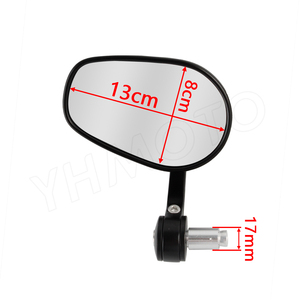 Espejo Retrovisor Lateral Universal YHMOTO para Bmw R1250gs R1200gs Kawasaki Z1000 Z750 Honda Cb1000r Cb600f - Product Image 5