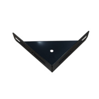Support d'angle métallique pour meubles en gros, accessoires de connexion à angle droit pour la fixation de cadre de lit
