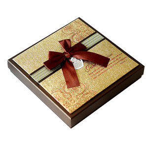 Tùy Chỉnh Vàng Lá Satin Sô Cô La Hộp Quà Tặng Bột Ngô Giấy Snack Bao Bì Với <span class=keywords><strong>Logo</strong></span> In Cho Ngày Valentine Ngành Công Nghiệp Thực Phẩm - Product Image 4