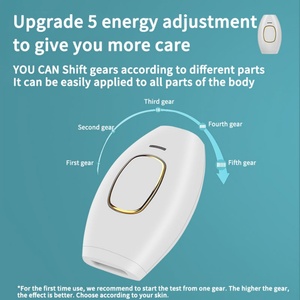 Depiladora de Larga Duración, Segura y Confiable, Depilación Corporal con 5 Niveles de Ajuste de Energía - Product Image 1
