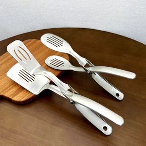 Espátula Ranurada de Acero Inoxidable DF921, Utensilio de Cocina Duradero para el Hogar - Product Image 2