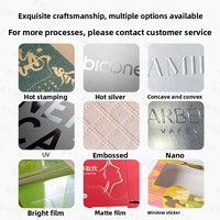 Boîtes cosmétiques rectangulaires personnalisées en carton blanc et ondulé avec impression UV, boîtes cadeaux couvercle et base, styles de boîtes mystères