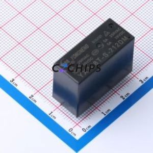YX208T-S-212DM Power Relay DIP-6 Relay 12V 2 Normally Open: 2A (DPST-Normally Open)::: 6 8A-250VAC - Product Image 1