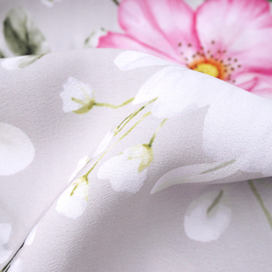 Venta directa de fábrica Impreso Koshibo Vestido Tela Moda Poliéster Melocotón Crepe Koshibo Tela para Abaya - Product Image 2