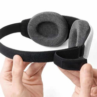 Cool No Pressure Imprimé Blackout Masque de Sommeil pour Voyage et Sommeil Feuille Taille Unique 100% Entièrement Réglable pour Dormir Voyages Sieste
