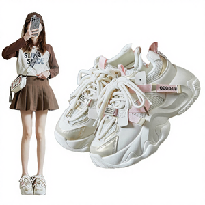 Zapatos Deportivos Casuales de Alta Calidad para Correr, con Suela Gruesa, Aumentan la Estatura, Resistentes al Desgaste, Transpirables, Antideslizantes, Estilo Caminar - Product Image 4