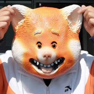 Masque de panda, taille unique, accessoire de costume d'anime pour fête d'Halloween - Product Image 2