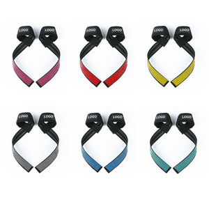 2026 Non-Slip Fitness Wrist <b>Wraps</b> Lifting Straps with Custom Logo for Unisex Breathable Gym Natural Rubber & PVC - Product Image 5