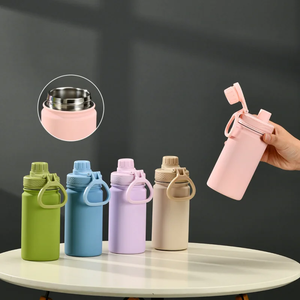 Botella Aislada al Vacío de Acero Inoxidable 304 de 350 ml, Termo Portátil a Prueba de Fugas con Tapa para Viajes al Aire Libre, Oficina, Gimnasio - Product Image 3
