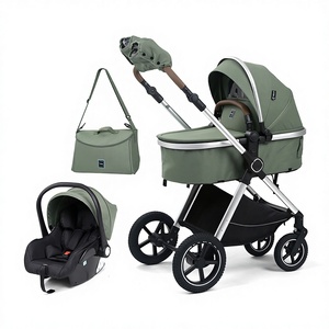 Poussette pour enfants, modèle High Landscape, pour bébé, portable, en métal, pour assis et couché, vente en gros transfrontalière, autres 0-3 ans - Product Image 5