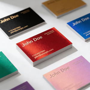 Cartes <span class=keywords><strong>de</strong></span> visite professionnelles brossées à profil mince pour directeur RH, recruteur, avec marquage laser, cartes RH d'entreprise en gros - Product Image 1