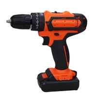 Kit d'outils de réparation domestique 14 pièces en acier au carbone OEM, à piles, orange, avec pince à bec effilé, ensemble d'outils écologiques