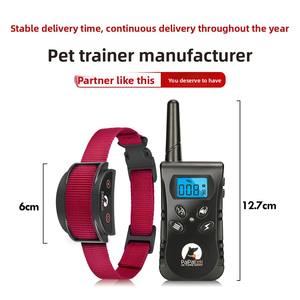 Collar Electrónico para Perros de Plástico Ecológico, Resistente al Agua IP67, Recargable, con Color Personalizado, Más de 20 Horas de Duración de la Batería, Portátil, Antiladridos - Product Image 3