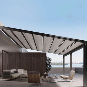 Toldo retráctil de PVC resistente al agua, toldo para cafetería al aire libre - Product Image 2