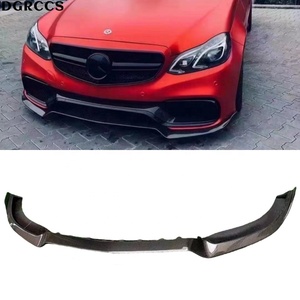 For CLE W212 2012-2016 Style Carbon Fiber Front Lip Front Bumper Front Shovel Accessory Kit - Product Image 1