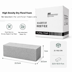 Hochdichte Trockene Blumenschaum-Ziegel Nicht-absorbierende Styropor-Blöcke für Künstliche Seidenblumen Getrocknete Konservierte Hochzeitsarrangements - Product Image 5