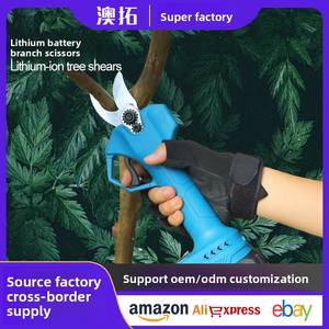 Ciseaux électriques sans fil rechargeables Sécateur transfrontalier à branches hautes <span class=keywords><strong>pour</strong></span> arbres fruitiers Sécateur de jardin à batterie au lithium - Product Image 2