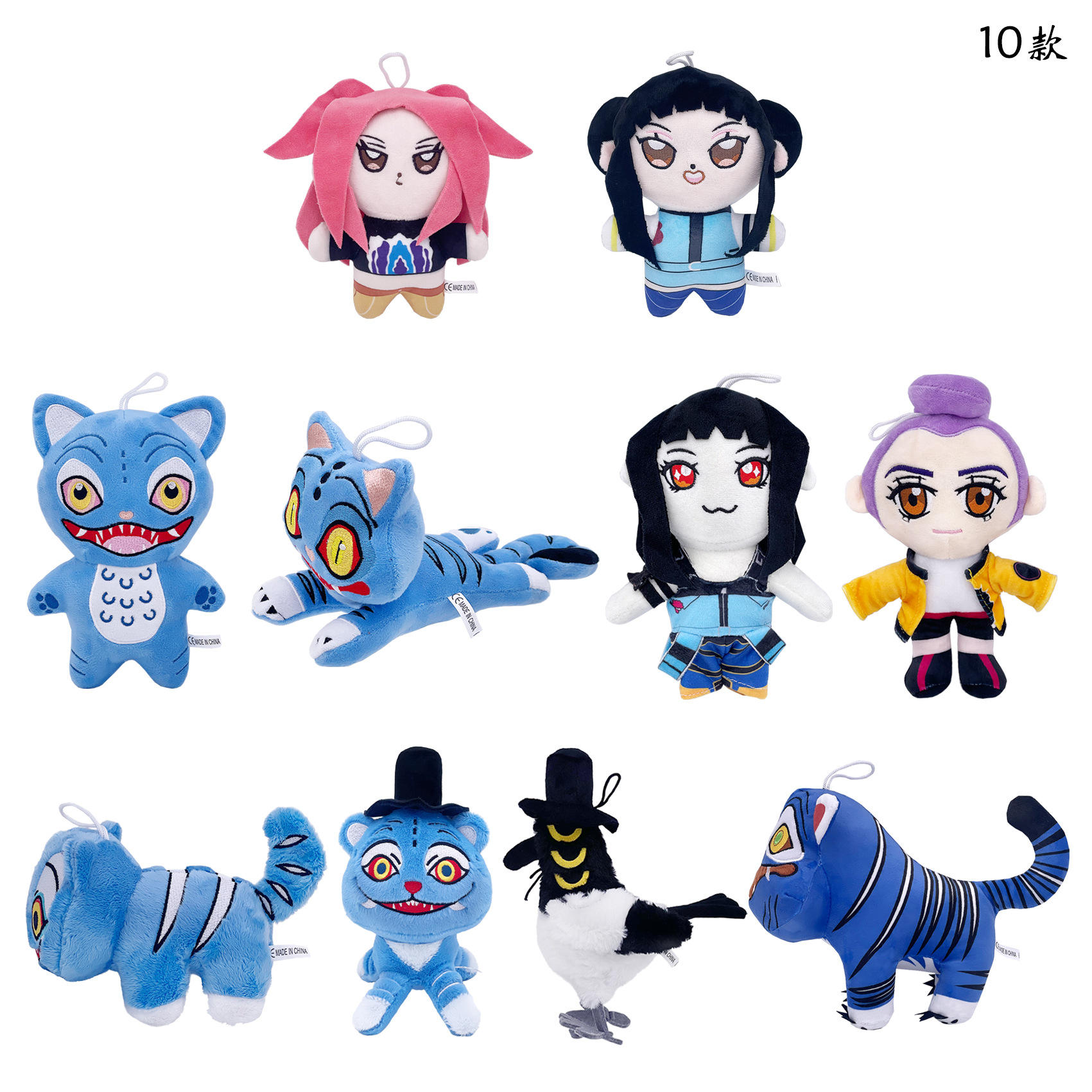 Kpop Demon Hunters Rumi Peluche Simpatico Demon Hunter Saja Ragazzi Peluche Cartoon Tigre/Uccello Bambola Di Pezza Morbido Decorazioni Per La Casa Giocattolo Regalo Per Bambini