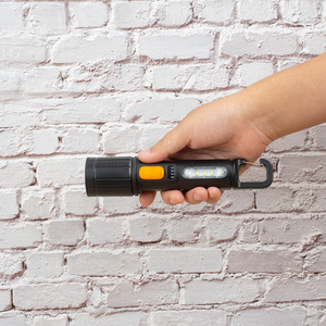 1200mAh có thể sạc lại độ sáng cao <span class=keywords><strong>Torch</strong></span> ánh sáng phóng to tầm xa Chụp <span class=keywords><strong>Torch</strong></span> Loại C Sạc đèn pin - Product Image 4