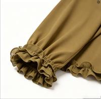 Abaya de Luxe Élégante Khimar Style Modeste Beige Robe Longue Musulmane Vente en Gros Dubaï Turquie Design en Mousseline