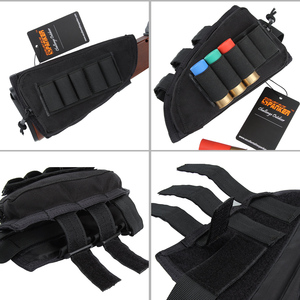 Almohadilla Ajustable de Nylon 500D para Apoyabackas con Bolsa Lateral para Cargadores - Product Image 5
