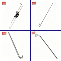 Fil de plafond galvanisé à chaud |   Support de plafond suspendu pré-percé robuste pour grille en T |   Crochet simple/double de longueur personnalisée |   Toiture