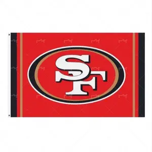 High Quality custom San Francisco 49ers 3x5 ft Flag Banner Football NFL Super Bowl Champions