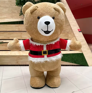 高品質のダンス広告用シロクマのぬいぐるみコスチューム、ショッピングモールのプロモーション広告用 - Product Image 2