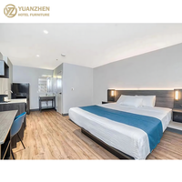Fabricant de meubles d'hôtel modernes sur mesure Super8, ensembles de chambres de luxe 5 étoiles pour projets hôteliers