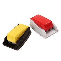Machine à rouler les cigarettes manuelle à deux canaux, en plastique multicolore, format de poche, pour les voyages et la maison