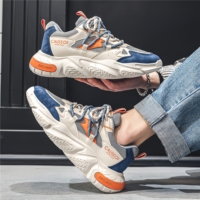 Chaussures de course en maille respirante pour hommes, baskets légères et amortissantes, baskets décontractées pour la marche et le fitness