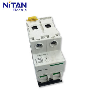 Промышленный пластиковый миниатюрный автоматический выключатель A9f18116 IC65H-25A, 6кА, 1-полюсный, новый - Product Image 2