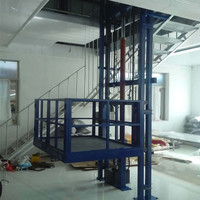 Ascenseur de fret hydraulique Konty SJD avec télécommande électrique pour travaux de construction