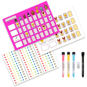 Uni-Felt Personnalisé Amovible Réutilisable Tableau de Récompenses pour Enfants Planificateur Hebdomadaire Pour <span class=keywords><strong>Bois</strong></span> Peint Aluminium Mur Peint Solide et Plus - Product Image 4