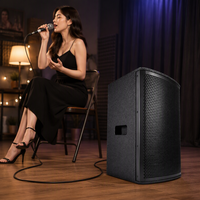 Système de sonorisation PA professionnel actif de 15 pouces, Bluetooth TWS, haut-parleur amplifié bi-amplifié avec DSP pour scène, concert, événement