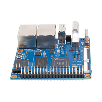 BPI-M2S Banana Pi avec boîtier Power Soc Amlogic A311d et S922x Hexa-core 4gb Lpddr4 Ram 16gb Emmc Video 2.1 4kp60 Os Android